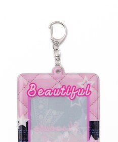 WEGO 【痛バ＆推し活グッズ】デニムグラフィックカードホルダーキーホルダー