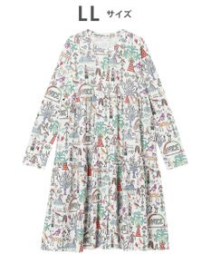tsumori chisato SLEEP ツモリチサト ワンピース 長袖 ルームウエア レディース UNX573 /ワコール