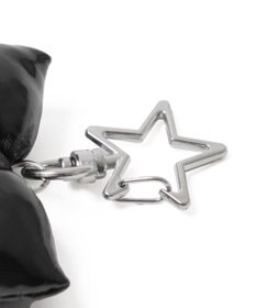 WEGO クッションリボンハートキーホルダー