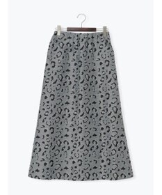 Te chichi レオパードジャガードナロースカート