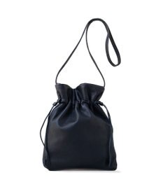 FOLNA RD ソフトレザー巾着ショルダーバッグ