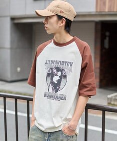 WEGO 【ユニセックス着用ITEM】ラグラングラフィックBIG　T（SS）