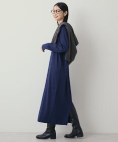 AMERICAN HOLIC バイパチリブヘンリーニットワンピース