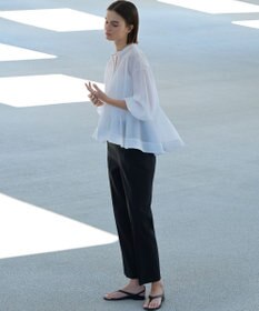 23区 【エステータ】ライトダブルクロス スティックパンツ