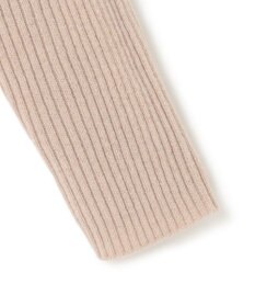 BEIGE， 【洗える】POMPE / ウールカシミヤ配色リブクルーネック