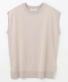 ANY 【洗濯機可】フレンチスリーブニットプルオーバー