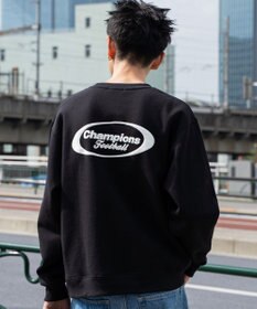 WEGO 【ユニセックス着用ITEM/裏起毛/SMLサイズ展開】リラックスフィットゲームロゴプルオーバー