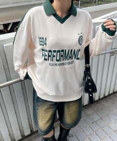 WEGO ゲームグラフィックビッグスウェット