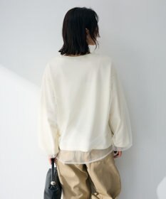 Green Parks シャーリングチュールドッキングプルオーバー