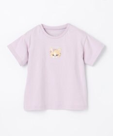 ANY KIDS オーガビッツアニマルサガラ刺繍Ｔシャツ