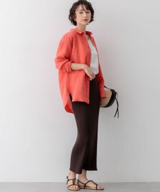 23区 【先行予約】LIBECOリネン ベーシック シャツ