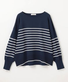 ANY バスクボーダーニットプルオーバー