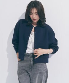 UNFILO L 【新色追加】BEAUTY FORM JERSEY スナップカーディガン