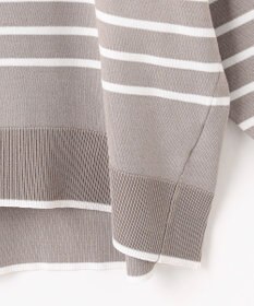 ANY バスクボーダーニットプルオーバー