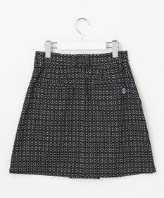 23区GOLF 【WOMEN】裏起毛ジャージースカート ストレッチ モノグラム 上品スタイル