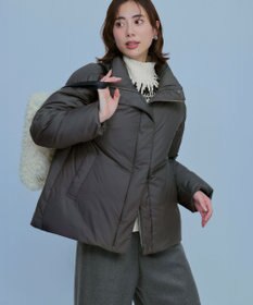 23区 L 【SLOW/一部店舗限定】ジャカード ハイネック ニット