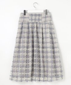 Feroux ラメチェック フレアスカート