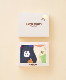 MIKI HOUSE HOT BISCUITS 長袖Tシャツ＆スパッツギフトセット【BOX付き】