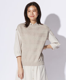 洗える】PATTERN ニット ベスト / J.PRESS LADIES S | ファッション