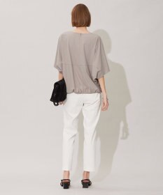 ICB 【接触冷感・UVカット・速乾・洗える】マットスキューバ ドルマンスリーブプルオーバー