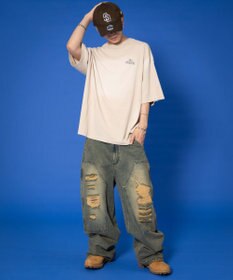 WEGO 【ユニセックス着用ITEM】バックスタッズグラフィックT（SS）