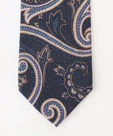 JOSEPH ABBOUD ビッグペイズリーパターン　ネクタイ