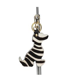 INTER-CHAUSSURES 【ANDREA CARDONE】イヌ型レザーキーチャーム