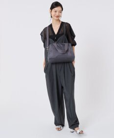 LeSportsac ESSENTIAL E/W BOWLER TOTE/シャドウグレーC