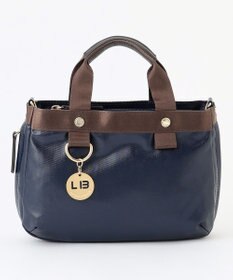 LA BAGAGERIE 【コットン×ポリウレタン】シャイニーミニマムトート
