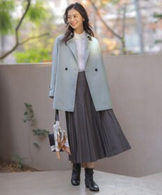J.PRESS LADIES L 【WEB限定カラーあり・2way】エステネージュ TYPEWRITER STRIPE シャツ