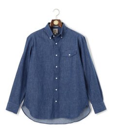J.PRESS MEN パッチフラップ デニムシャツ /B.D.