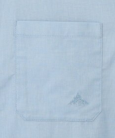 SHARE PARK MENS 【UVカット・撥水・ストレッチ】イージーデニムレギュラーカラーシャツ