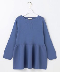 ANY SIS 【洗える】スポンディッシュペプラム ニット