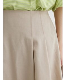 Green Parks 綿麻混フレアスカート