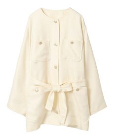 Green Parks ツィードミディ丈ジャケット