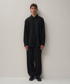 ATON TWIST WOOL WASHER | オーバーサイズシャツ - UNISEX