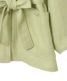 Green Parks ツィードミディ丈ジャケット