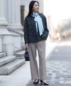 ICB L ハイツイストダブルクロス ワイドパンツ