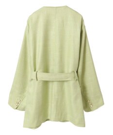 Green Parks ツィードミディ丈ジャケット