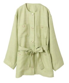 Green Parks ツィードミディ丈ジャケット