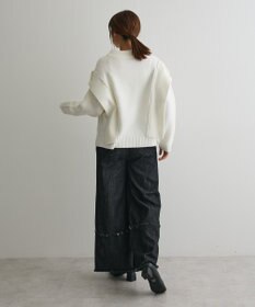 CRAFT STANDARD BOUTIQUE ハンドステッチデザインニットプルオーバー