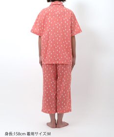 ワコール／睡眠科学 パジャマ 5分袖 半袖 8分丈 綿100%(本体) 【SOU・SOU（R）】 レディース YDT162 睡眠科学／ワコール