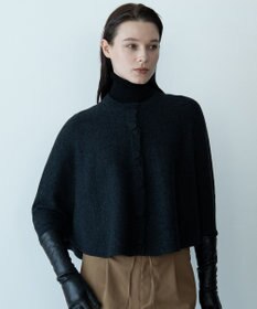 自由区 【カトリエムブーケ】Soyeux touche ポンチョニット