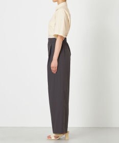 NAVE 【ReNAVE・洗える/撥水加工/接触冷感/UVケア/セットアップ】ナイロンタスラン ワイドパンツ