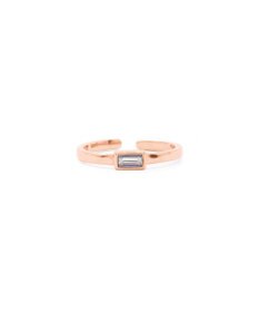 blancotokyo 【金属アレルギー対応】スクエアストーンリング GEMMA RING