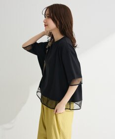 Green Parks 【適ON】遮熱チュールドッキングプルオーバー