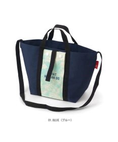 ROOTOTE 9634【ALLIANCE FOR THE BLUE × ROOTOTE】漁網ナイロン デリ2way-A