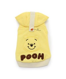 PET PARADISE 犬 服 ディズニー くまのプーさん パーカー 【小型犬】 顔 ワッペン