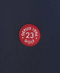 23区GOLF 【MEN】【吸水速乾・UVケア】袖ライン モックネックシャツ