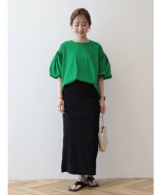 AMERICAN HOLIC ボリュームスリーブカットプルオーバー